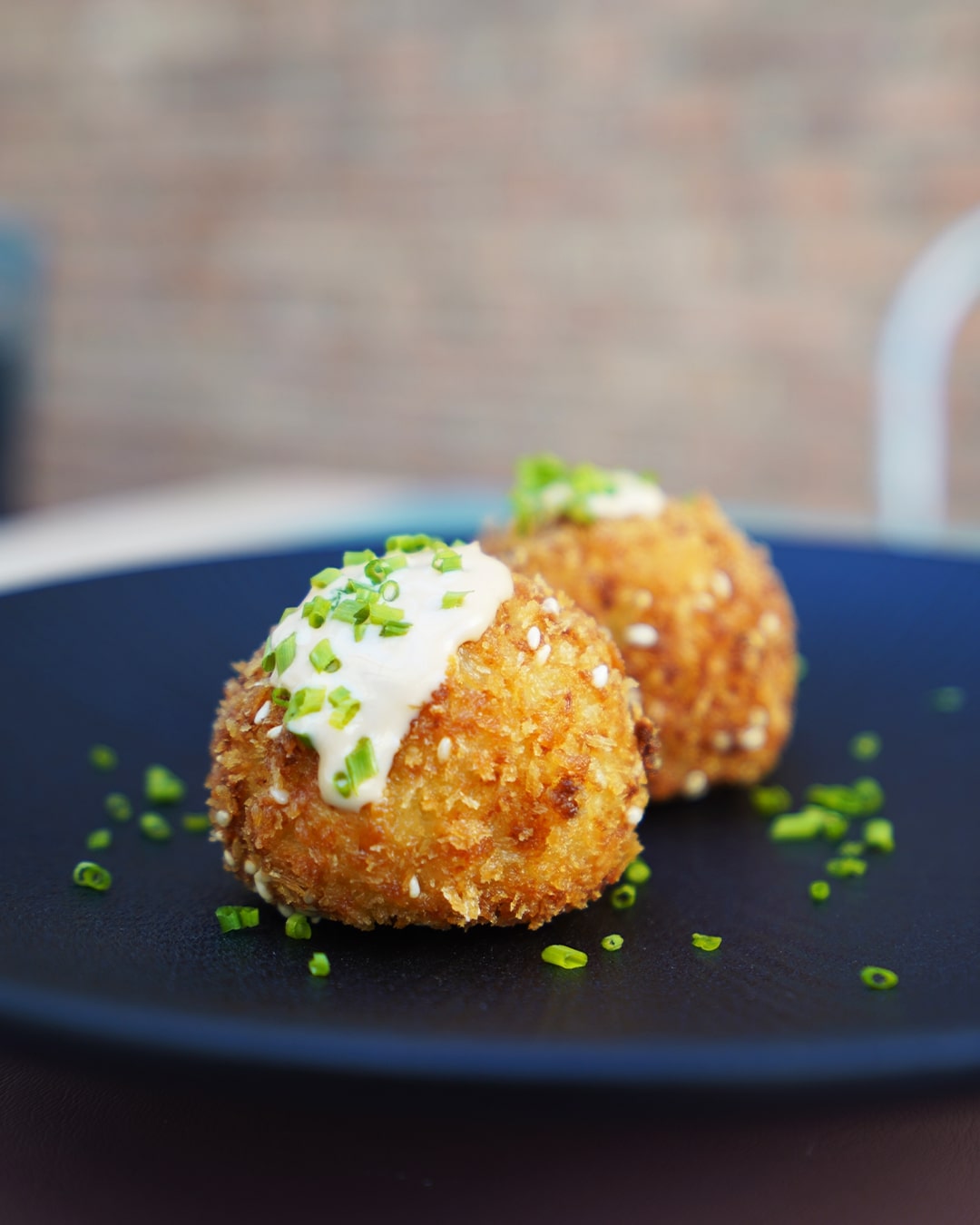 Imagen de croquetas en el restaurante